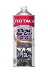 Масло трансмиссионное 75W90 TOTACHI 1л синтетика Ultima Syn-Gear GL-4 G3501