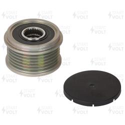 Шкив с обгонной муфтой генер. для а/м Peugeot 307 (01-) 1.6i (тип Bosch) (SGP 1429)