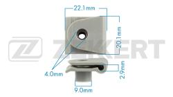 Клипса крепёжная Mazda (миним. кол-во заказа 10 шт) be-2765