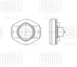 Муфта выкл. сцеп. для а/м Honda СR-V (95-) 2.0i 16V 4WD (мех.) (CT 2302)