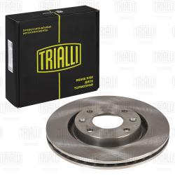 Диск торм. для а/м Peugeot Partner (96-)/Citroen Berlingo (96-) перед. d=266 вент. (DF 190507)