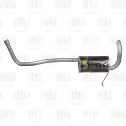 Глушитель для а/м Renault Megane (02-) 1.4i/1.6i 16V осн. (алюм. сталь) (EMM 0908)