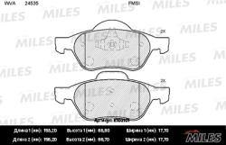 E100101 Колодки тормозные RENAULT MEGANE II/SCENIC II передние SemiMetallic