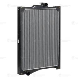Радиатор охл. для а/м Dong Feng DFL3251A (08-) с двиг. Cummins (с рамкой) (LRc 3037)