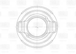 Муфта выкл. сцеп. для а/м Hyundai H-1/Starex (96-)/Mitsubishi L200 (05-) 2.5D (мех.) (CT 0810)