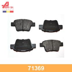 ТОРМОЗНЫЕ КОЛОДКИ ПЕРЕДНИЕ PEUGEOT 307 CC (3B) 10.2003- 71369
