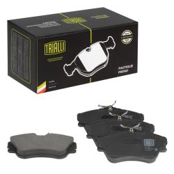 TRIALLI PF 1834 Колодки тормозные дисковые для автомобилей VW Transporter T4 (90-) передние 129.7 без датчика