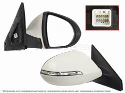 Зеркало Kia Sportage 10-16 (Справа/ Обогрев/ Регулировка/ Повторитель поворота/ Складывание/ 9 конта