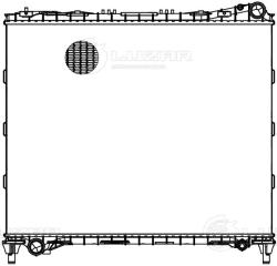 Радиатор охл. для а/м Land Rover Range Rover IV (12-)/Discovery V (17-) 3.0D (LRc 10171)
