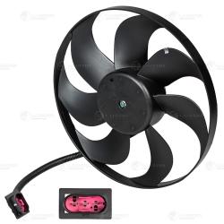 Э/вентилятор охл. для а/м Skoda Octavia (96-)/VW Golf IV (96-) (без кожуха) A/C- (LFc 1801)