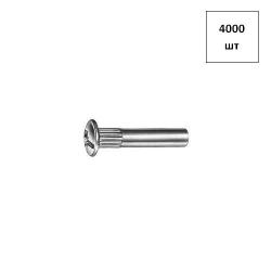 Стяжка межсекц. (гайка, винт) М4/ 5х27, никелир. PZ2 7493 4000шт FORTLUFT sts019294