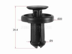 Клипса универсальная (1 шт.)