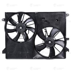 Э/вентилятор охл. для а/м Chevrolet Captiva (06-)/Opel Antara (07-) (2 вент.) (с кожухом) (LFK 0543)
