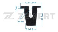 Клипса крепёжная Mercedes-Benz VAG (миним. кол-во заказа 10 шт) be-1882