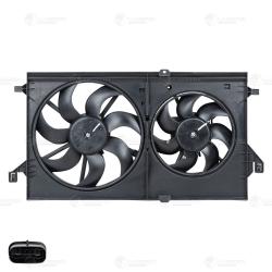 Э/вентилятор охл. для а/м Sollers Atlant (23-)/JAC Sunray (23-) 2.7D (2 вент.) (с кожухом) (LFK 3102)