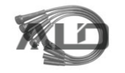 Комплект проводов зажигания (черный силикон) Renault Espace Laguna Megane 1.8 2.0 93- A10055