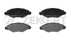 Колодки торм. диск. передн. Peugeot 206 98- 206 SW 02- 206+ 09- bs-1034