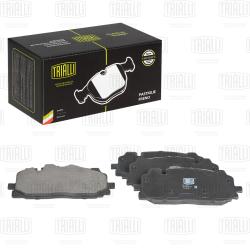 Колодки торм. для а/м Audi A4 (B9) (17-)/A5 (16-)/A6 (18-) диск. перед. т/с Akebono (PF 4473)