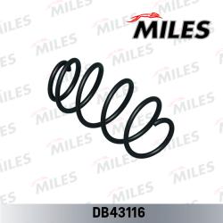 DB43116 Пружина подвески SKODA OCTAVIA II 1.4/1.6/1.6FSI 04- передняя