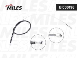 EI000196 Трос ручного тормоза VW TOURAN 06- 1561мм задний лев./прав.