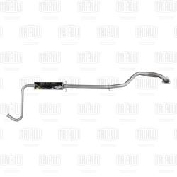 Глушитель для а/м ZAZ Chance доп. (резонатор) с гофрой (алюм. сталь) (EAM 0205)