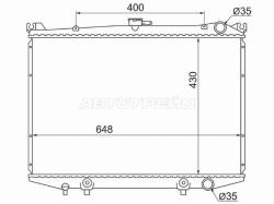 Радиатор Nissan Terrano 86-96 / Datsun 85-96