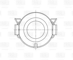 Муфта выкл. сцеп. для а/м Toyota Camry (94-) 1.8i (мех.) (CT 1912)