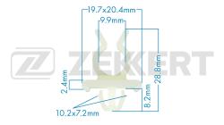 Клипса крепёжная Nissan (миним. кол-во заказа 10 шт) be-2171