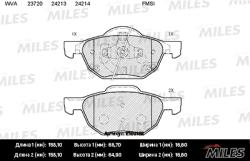 E100162 Колодки тормозные HONDA ACCORD 2.0/2.2/2.4 03> передние SemiMetallic