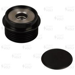 Шкив с обгонной муфтой генер. для а/м Toyota Corolla E15 (06-)/Auris (06-) 1.6i (SGP 1903)