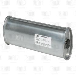 Глушитель универс. (овальный) 97х171, L=400, d=50 (алюм. сталь) (EMM 3504)