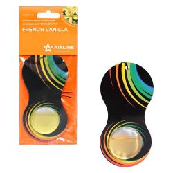 Ароматизатор подвесной мембранный "Восьмерка" Французская ваниль (AF-D01-VA)
