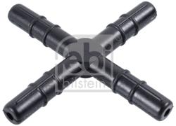 штуцер соединительный (4 отвода) пластиковый 11253