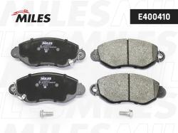 E400410 Колодки тормозные FORD TRANSIT 00-06 передние с индикат.износа LowMetallic