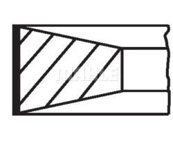 Кольца поршн. к-т на 1 цил. 01482n2