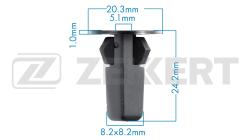 Клипса крепёжная Toyota (миним. кол-во заказа 10 шт) be-3048