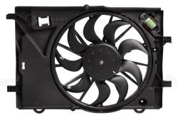 Э/вентилятор охл. для а/м Chevrolet Aveo T300 (11-)/Opel Mokka (13-) (с кожухом и резист.) (LFK 0595)
