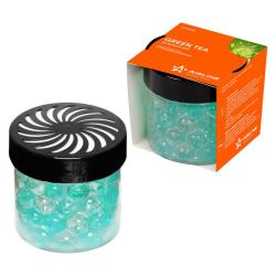 AIRLINE AFSH184 Ароматизатор-банка с гелевыми шариками ЗЕЛЕНЫЙ ЧАЙ