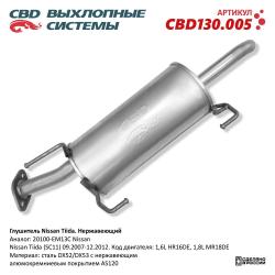 Глушитель CBD130.005