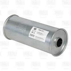 Глушитель универс. (круглый) D=138, L=330, d=42 (алюм. сталь) (EMM 3101)