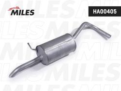 HA00405 Глушитель Skoda Fabia (VW Polo, SEAT Ibiza) 1.2-12V