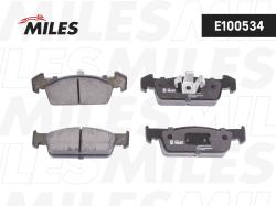 E100534 Колодки тормозные RENAULT LOGAN II/SANDERO II 8V 14- пер. SemiMetallic