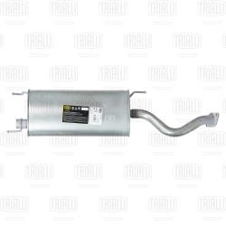 Глушитель для а/м Toyota Land Cruiser 100 (98-) 4.2d доп. (резонатор) (алюм. сталь) (EAM 0352)
