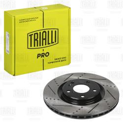 Диск торм. для а/м Haval Jolion (21-) (4WD) перед. d= 320 перф., слотир. (DF 1245s) PRO