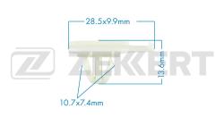 Клипса крепёжная VAG (миним. кол-во заказа 10 шт) be-2149
