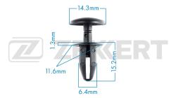 Клипса крепёжная General Motors (миним. кол-во заказа 10 шт) be-2698