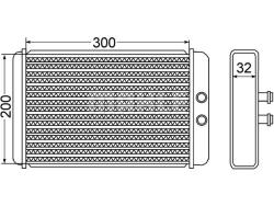 Теплообменник салона CITROEN JUMPER I 94-02 ah61000s
