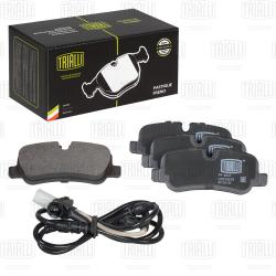 Колодки торм. для а/м Land Rover Discovery 3 (04-) диск. зад. (в компл. с датчиком) (PF 4047)