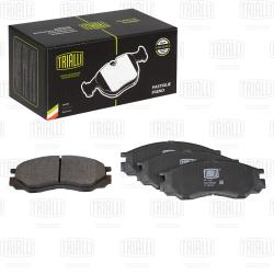 Колодки торм. для а/м Mitsubishi L200 (96-) диск. перед. т/с Akebono 138x55 (PF 4297)