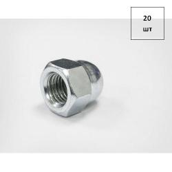 Гайка колпачк. низкая М 4 DIN 917 A2 20шт FORTLUFT sts021072